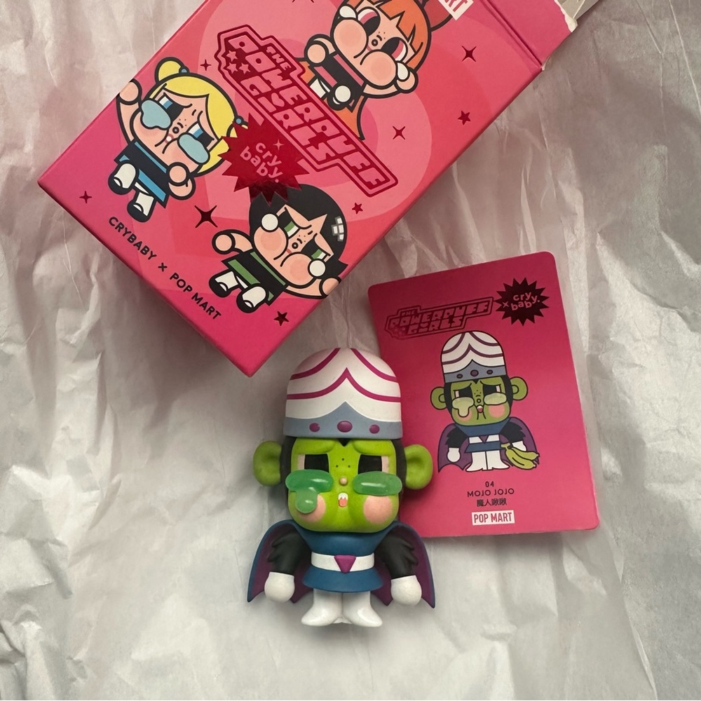 POPMART CRY BABY POWERPUFF GIRLS